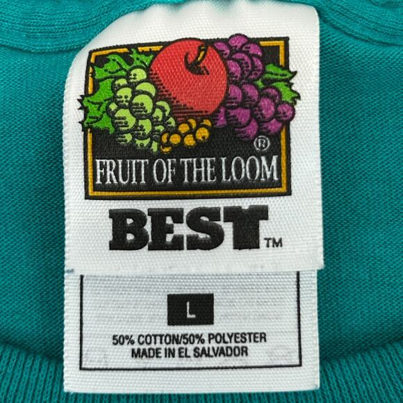 Vintage 90s Tule Springs Stake Youth Conference T Shirt Mormon LDS Green L Large - Picture 7 of 8